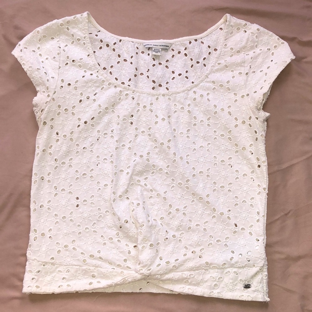 White AE shirt